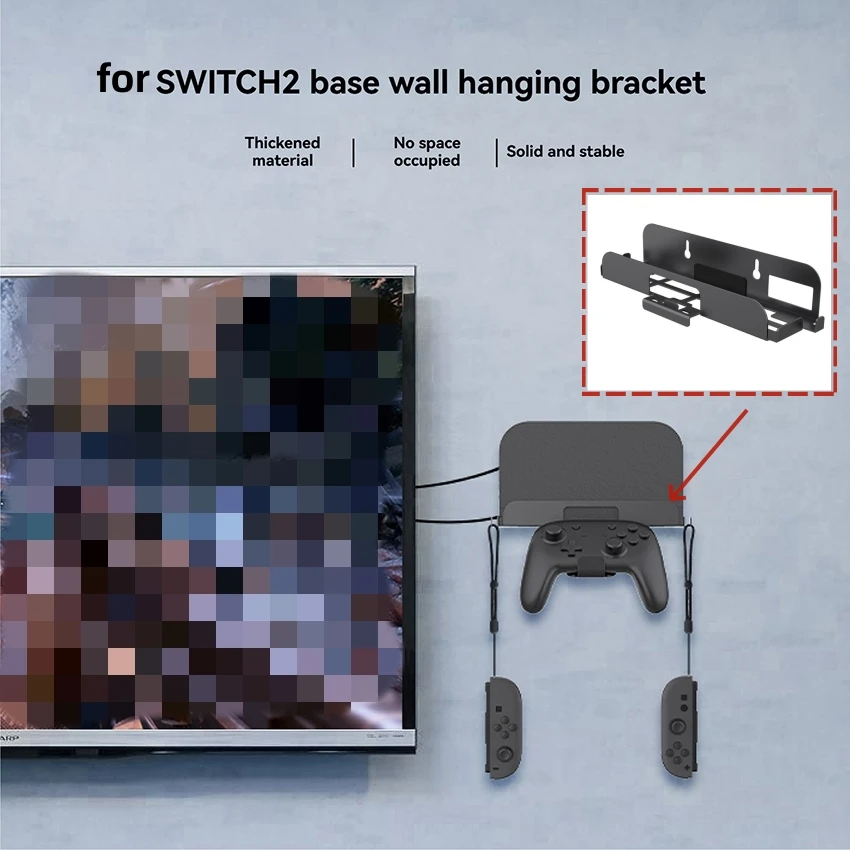 

For SWITCH 2 Game Console Wall Mounting Bracket Accessories