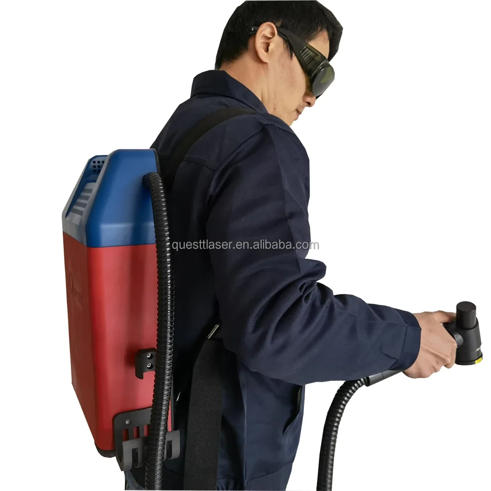 Cleaning laser rust removal machine for Cleaning Wall/Bridge/Graffiti Outside 50W Handheld laser cleaner rust price