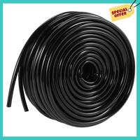 -ABHW 3X 30M Meter 1/4 Inch Blank Distribution Pipe Drip Irrigation Hose Garden Watering Pipeline