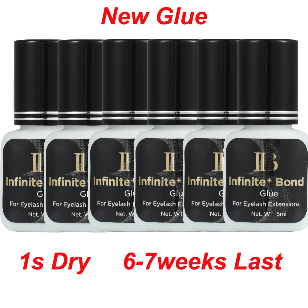 

New IB Infinite Plus Bond Glue Eyelash Extensions 1second Dry False Lash Glue Retention 6-7 Weeks Original I Beauty