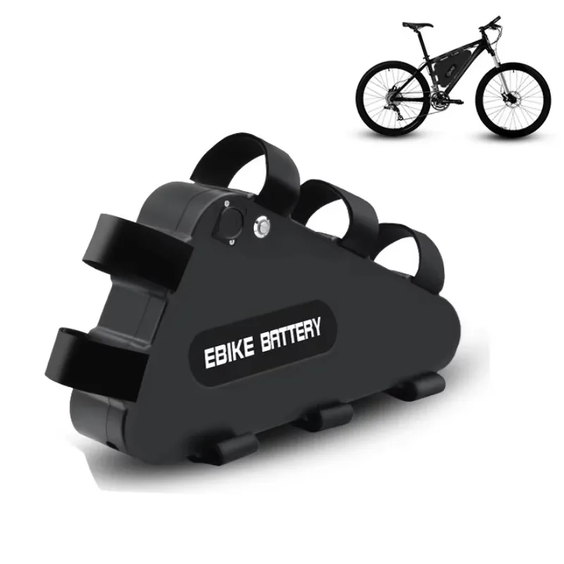 

Waterproof 48V Ebike Triangle Batteries Lithium Ion Pack 52V 72V Lithium Ion Battery High Capacity for 1800W 1500W 1000W Motor