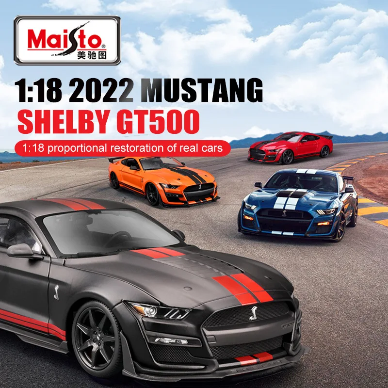 

Genuine Maisto Cars Toys For Collector 1:18 Ford Shelby Cobra Roadster Simulation Alloy Model Car Model Toys