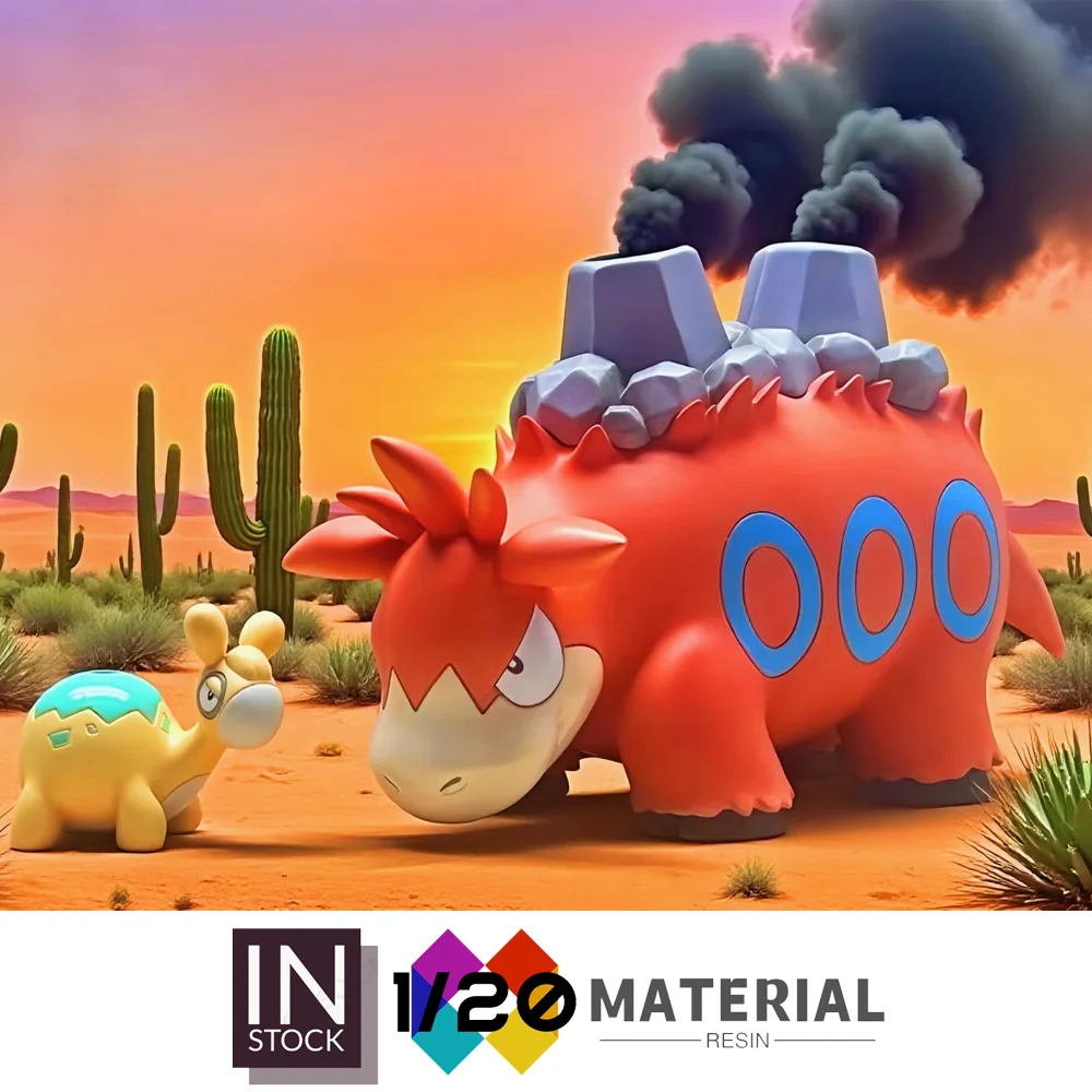 [In Stock]1/20 Resin Scale World [MOMENT] - Numel & Camerupt