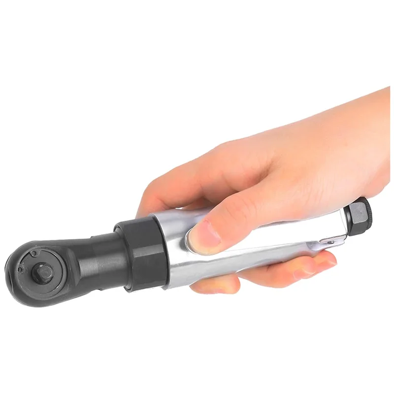 

BMBY-Air Ratchet 1/4In Mini Air Ratchet Wrench Forward Reverse Rotation Plastic Steel Casing, Lowvibration A