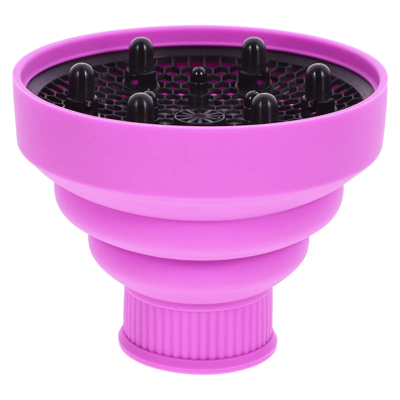 Hair Diffuser Attachment Collapsible Hair Dryer Diffuser Maintain Natural Curls Prevent Heat Damage Dryer Accessory