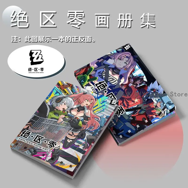 Zenless Zone Zero Cosplay Card Sticker Picturebook Badge Stand Model Keychain Pendant Button Brooch Album Posters Anime Gift