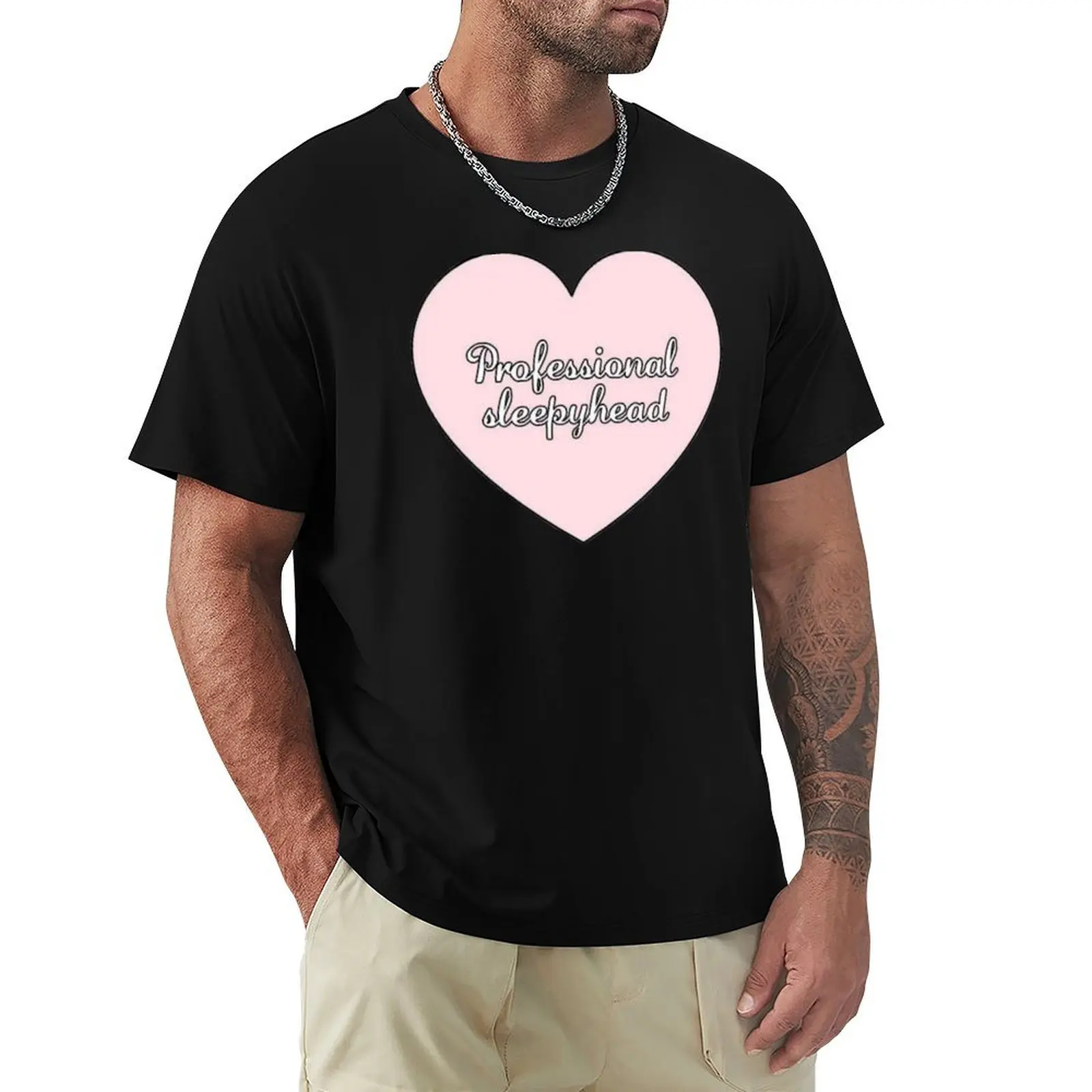 

Professional Sleepyhead Cursive Heart Aesthetic T-Shirt Christmas Theme Tee Top