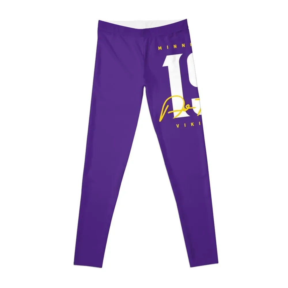 

Vikings Adam Thielen 19 Signature Design Leggings Women's trousers Tight fitting woman Womens Leggings