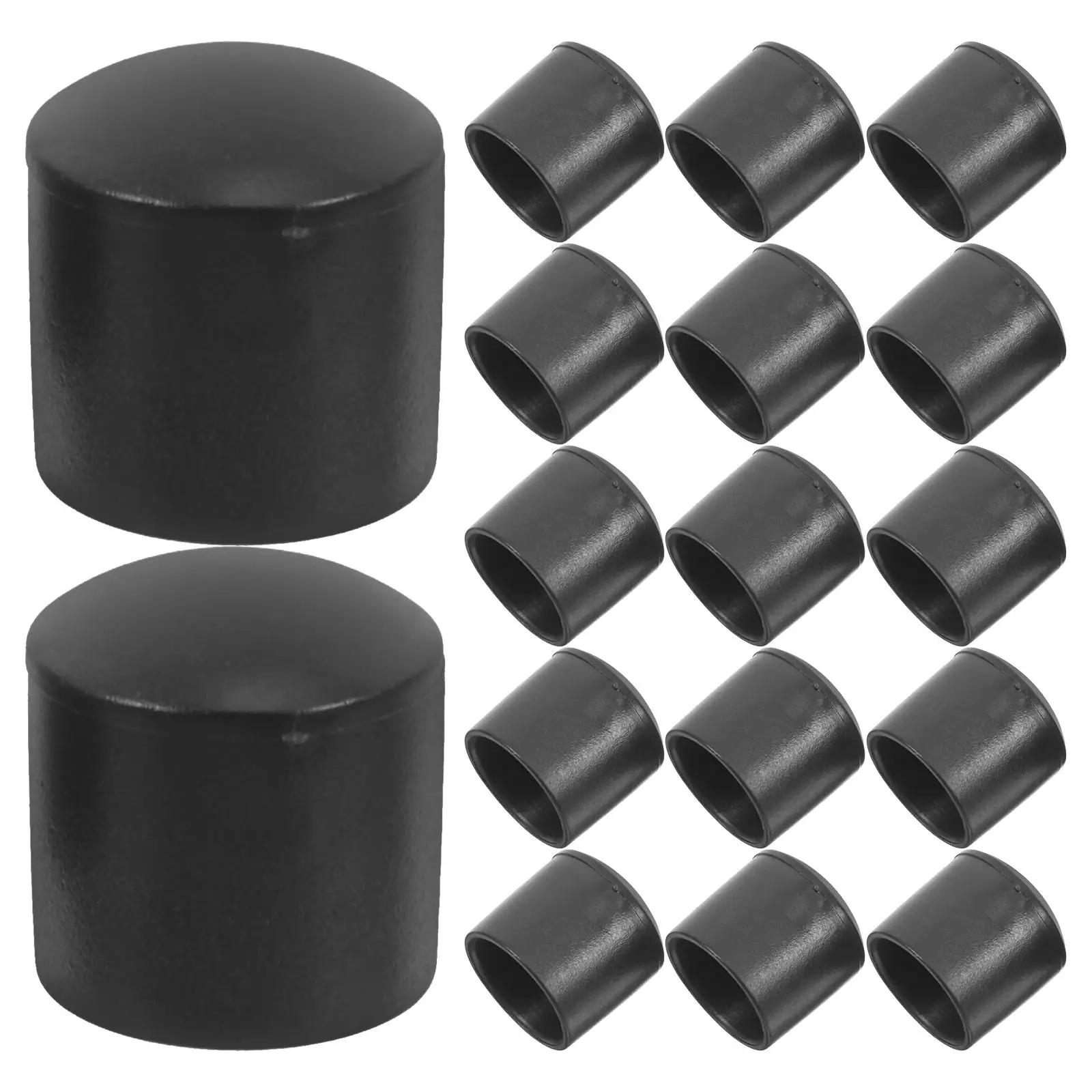 

50 Pcs Tent Pole Cap Camping Proof Trekking Tips Hiking Stick Accessories Travel