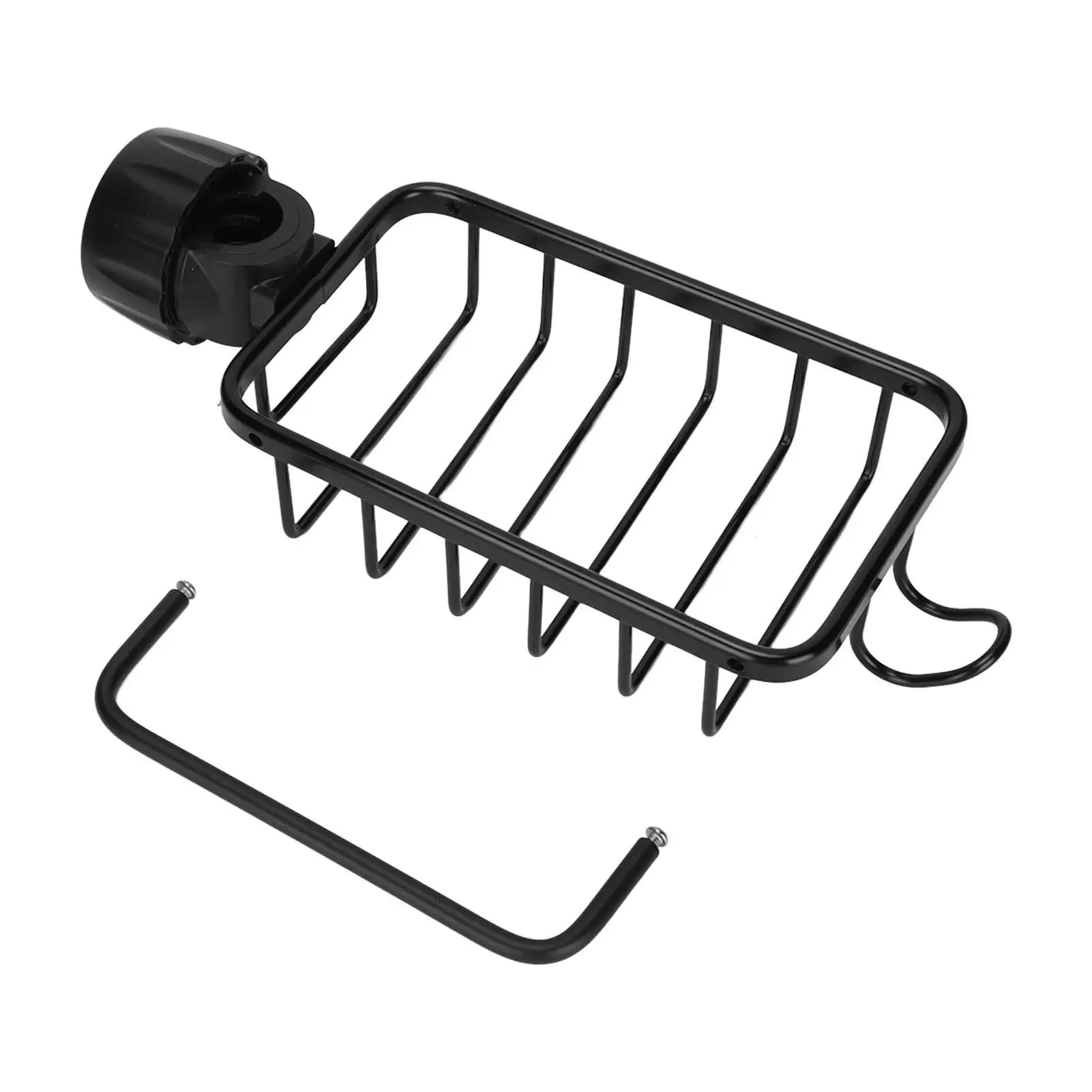 for kitchen Faucet Storage Rack - Sponge Holder & Towel Shelf for Sink - Easy Installation Drain Organizer