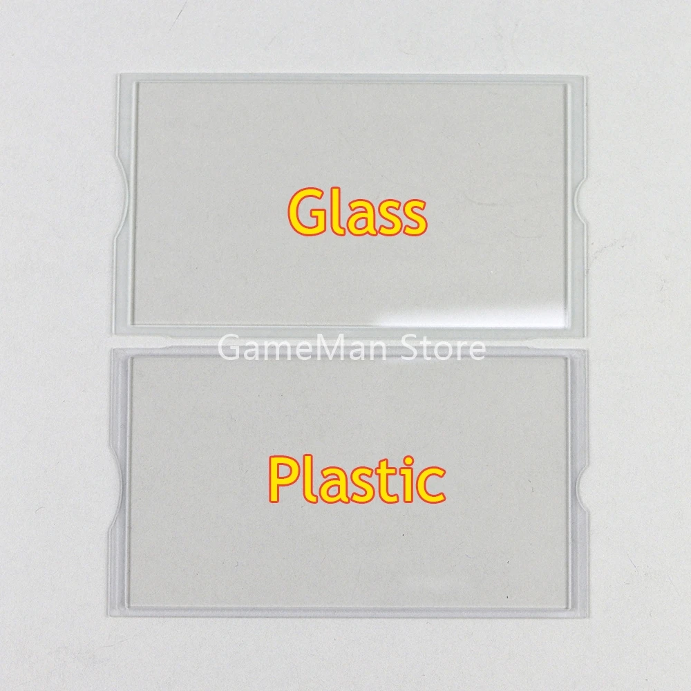 10 قطعة ل PSP1000 PSP2000 PSP3000 الجبهة شل غطاء شاشة الكريستال السائل حامي الشاشة البلاستيك/الزجاج عدسة لوحة