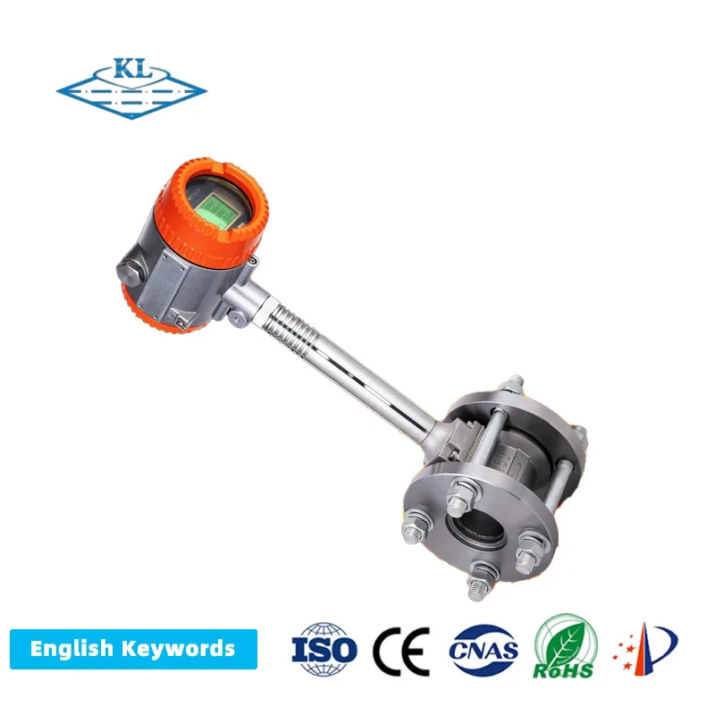 Vortex Flow Meter with Wide Rangeability for Accurate Steam Gas and Liquid Flow Measurement in Process Industries
