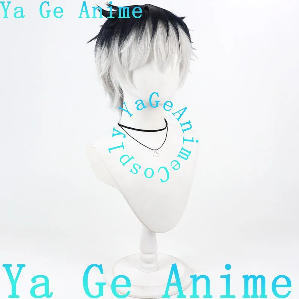 

Anime Marriagetoxin Piichi Nakagawa Cosplay Wig Gradient Short Hair Heat-resistant Synthetic Hair Anime Halloween Party