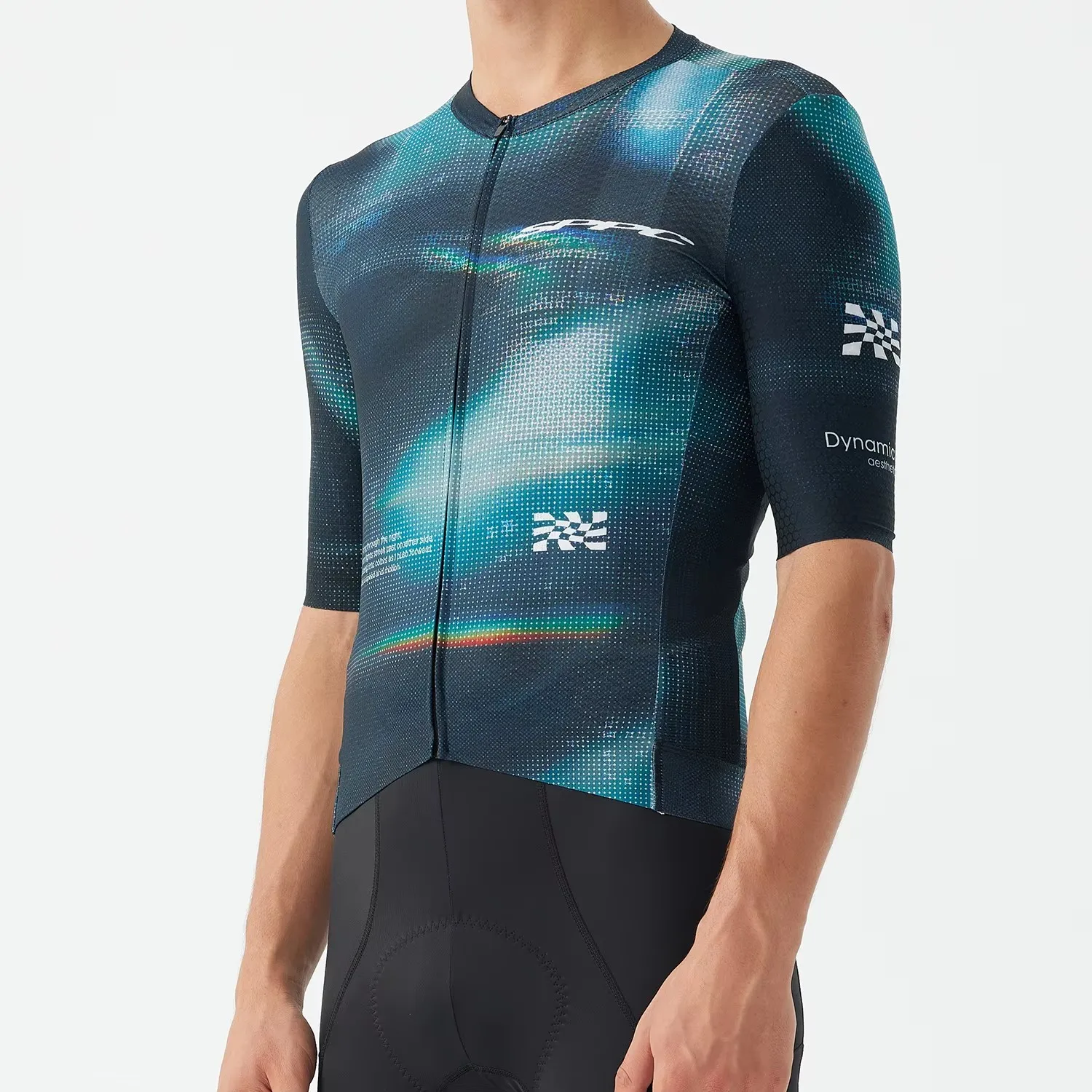 SPEXCEL Starry Summer, Jersey de Ciclismo Ligero, Secado Rápido, Transpirable, Corte de Competición, Manga Corta, UPF50+ para Hombre y Mujer