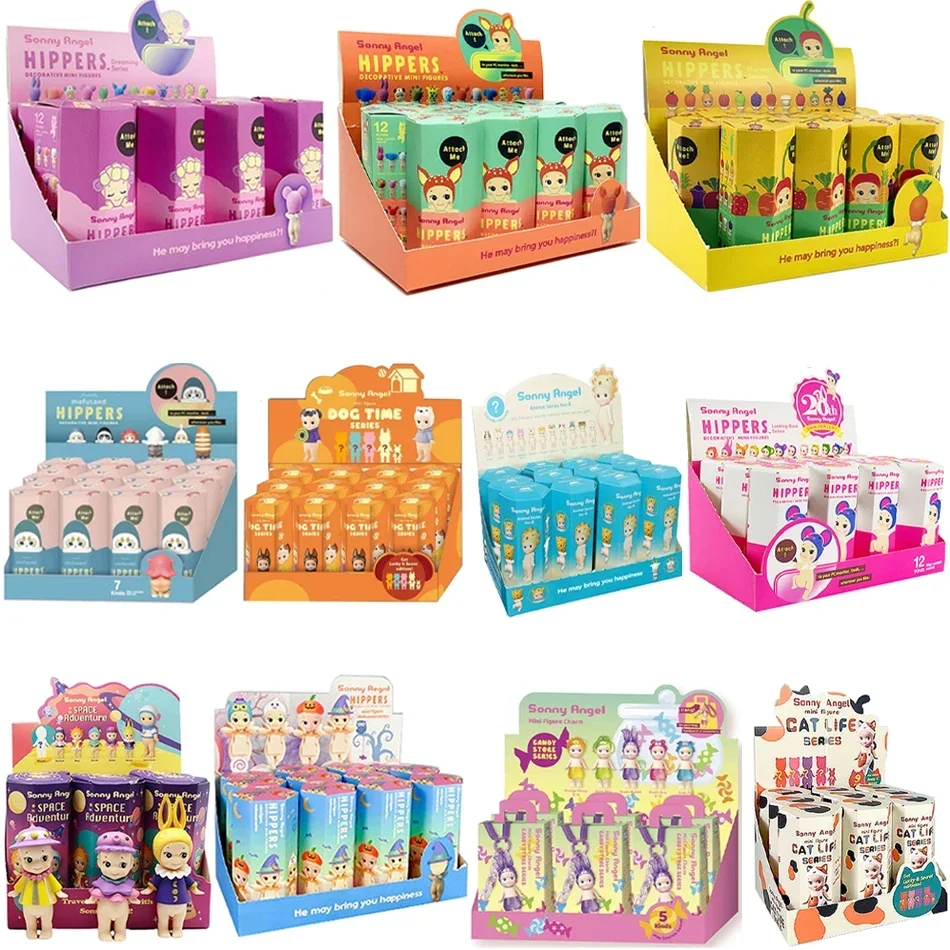 

S Angel Hippers Blind Box Mystery Box Dreaming Series Mini Anime Figure Collectible Dolls Cute Kawaii Ornaments for Kids Fans
