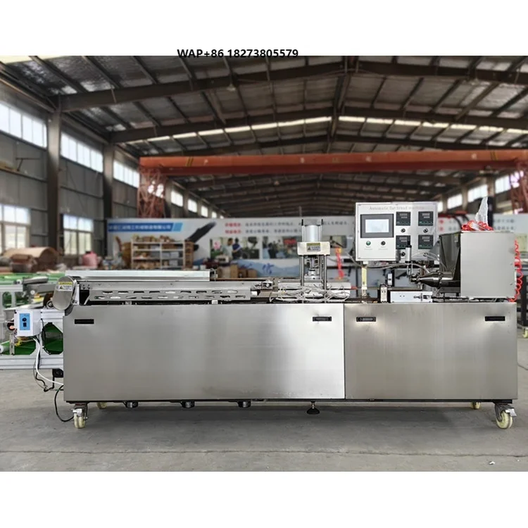 Full Automatic Injera Crepe and Pancake Makers Tortilla Pizza Dough Chapati Press Machine Pita Flat Bread Machine