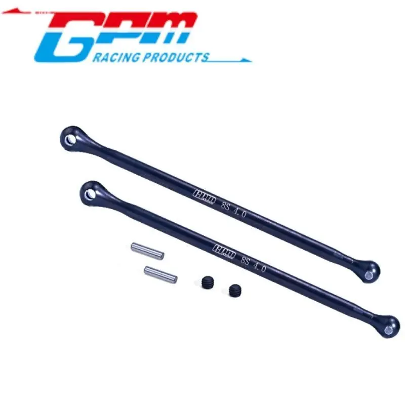 GPM TXM8170A 4140 MEDIUM CARBON STEEL DOGBONE (REPLACEABLE PIN) FOR TRAXXAS 1/5 X-MAXX 8S / 1/6 PRO SCALE 2WD SAND CAR 8S