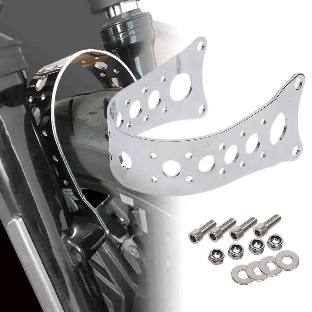 

Хромированная передняя вилка для мотоцикла, узкий трекер для Harley Sportster 883 1200 1988-2017