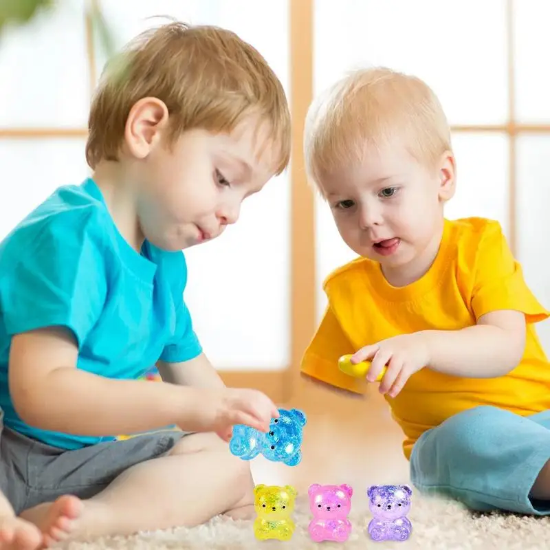 الحيوانات مكافحة الإجهاد اللعب الكرتون الدب الإجهاد الإغاثة الضغط لعبة بطيئة ارتفاع الدب قرصة لعبة مضحك ضغط الحيوان هدية للأطفال