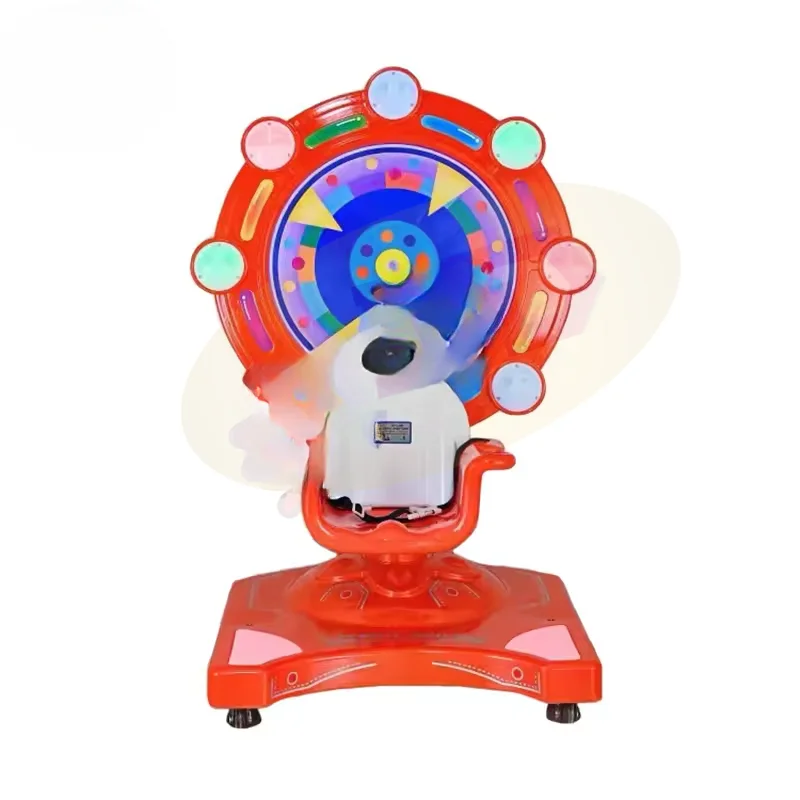 Whole Sale Indoor Children'S Coin-Operated Rotating Ferris Wheel Kiddie Ride Rocking Car