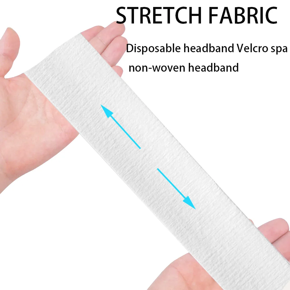10/20pcs Spa Fasce per il viso Stretch Non tessuto Fascia per il viso Morbida cura della pelle Fascia per capelli Strumento per le donne Accessori di bellezza