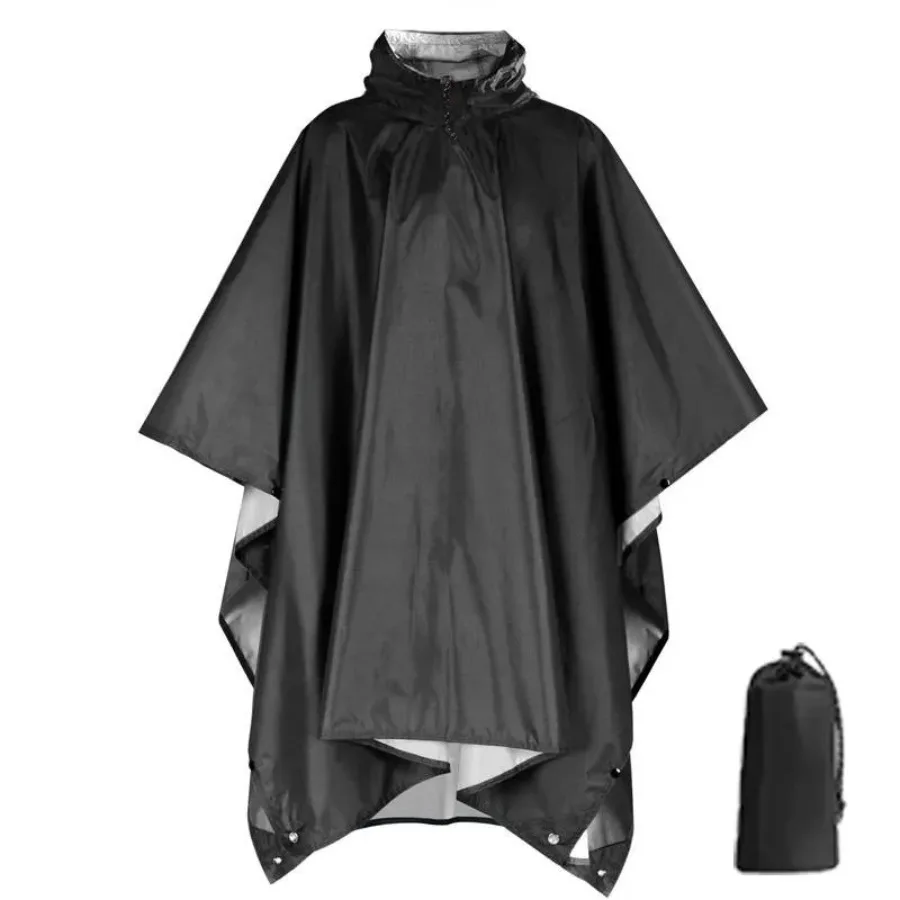 AliExpress 3 in 1 Multifunctional Raincoat Backpack Rain Cover Hiking Cycling Poncho Waterproof Tent Outdoor Camping Shade Tent Picnic Mat
