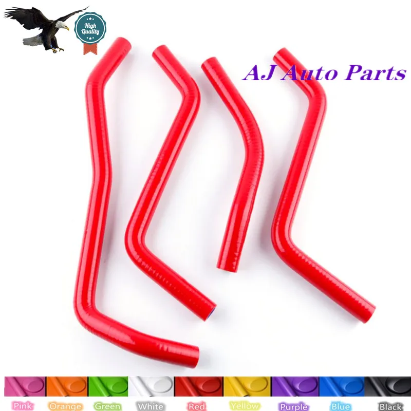For 2008-2012 Yamaha Rhino 700 Heavy Duty 3-Ply Silicone Radiator Coolant Hose Kit