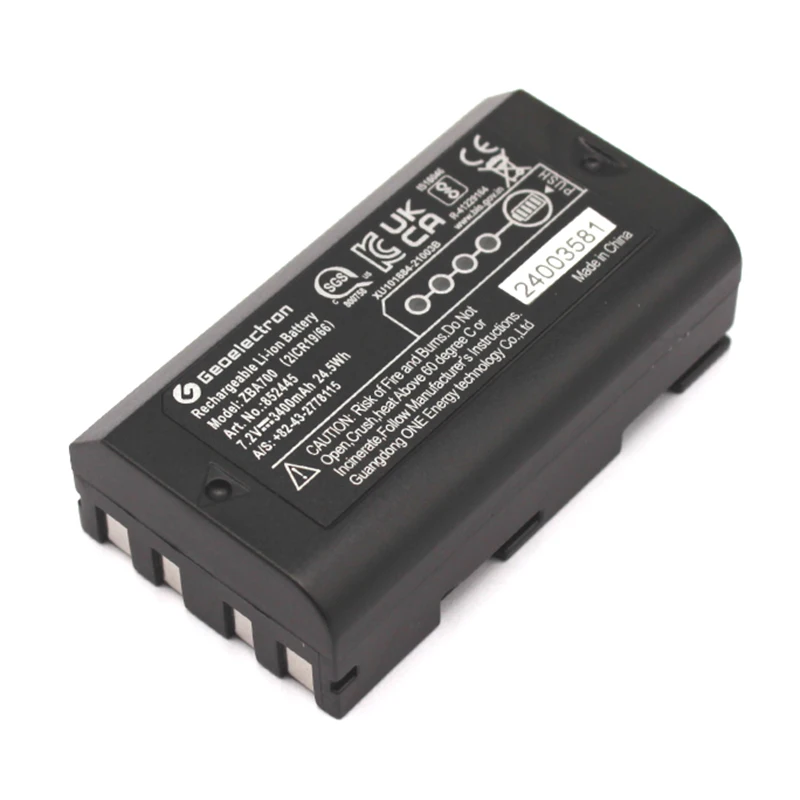 Battery ZBA700 for Geomax Zenith15 7.2V 3.4Ah Li-ion Battery ZBA700