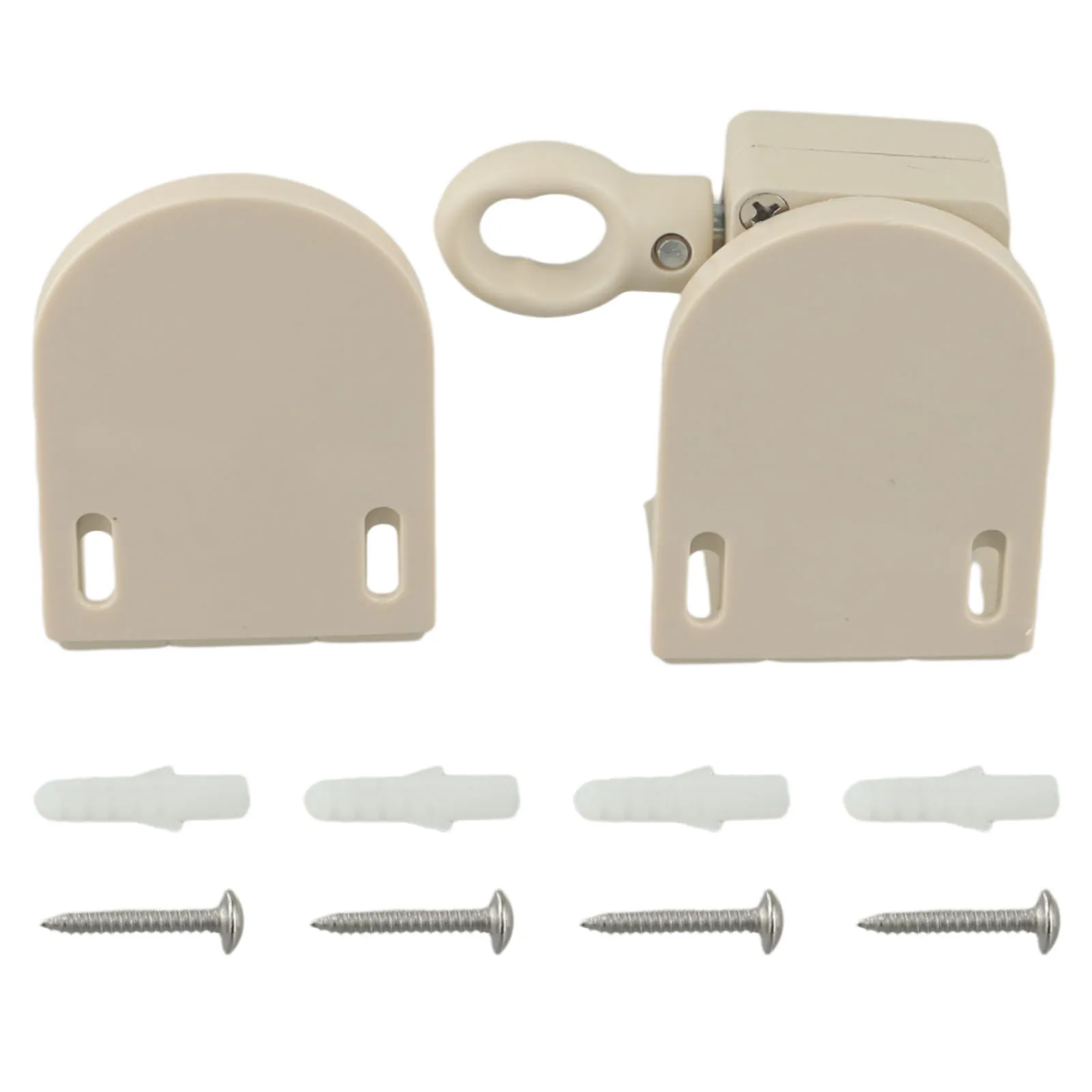 14) Enhanced Beige Black Mounting Brackets for Outdoor Roller Blinds Efficient Sunshade Shade Replacement Parts