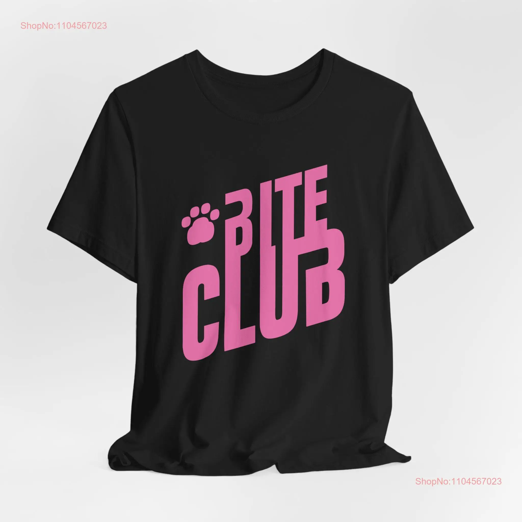 

Футболка Bite Club из джерси с длинными или короткими рукавами