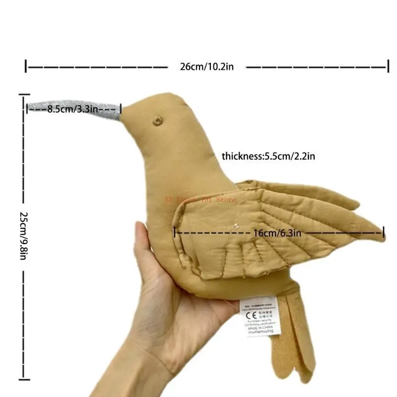 96GC الطفل التصوير الدعائم محشوة الطائر الطنان يطرح الملحقات دش الدعائم الطرف