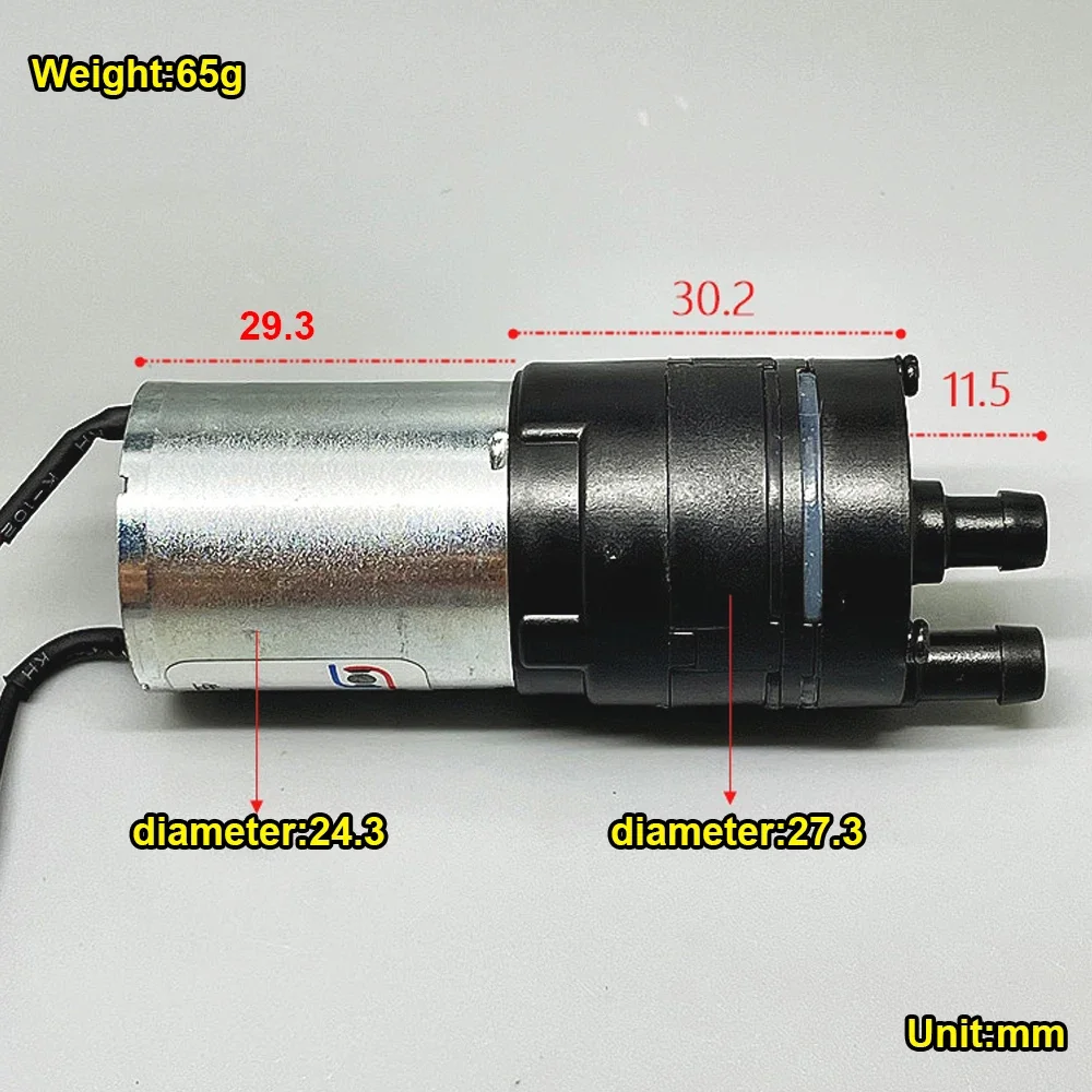 Mini 370 Self-priming Water Pump Mute DC 5V 6V Diaphragm Pump Kettle Water Dispenser Water Pump Fish Tank Aquarium