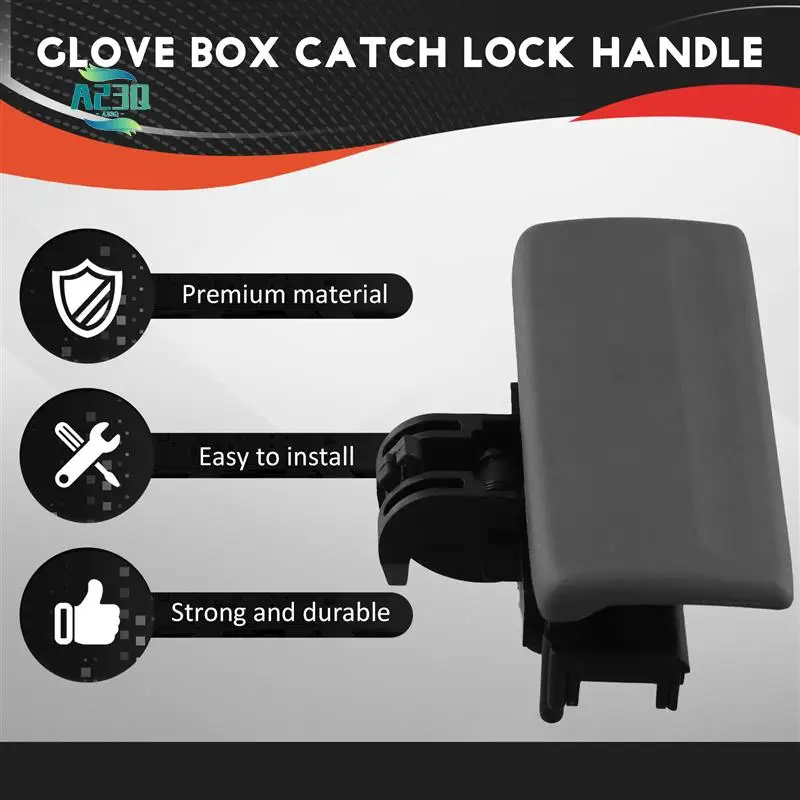 

A23Q-Car Glove Box Catch Lock Handle 4M51-A060C16AA 4M51-A060C16AB For Ford Focus 2004-2008 Toolbox Latch Striker