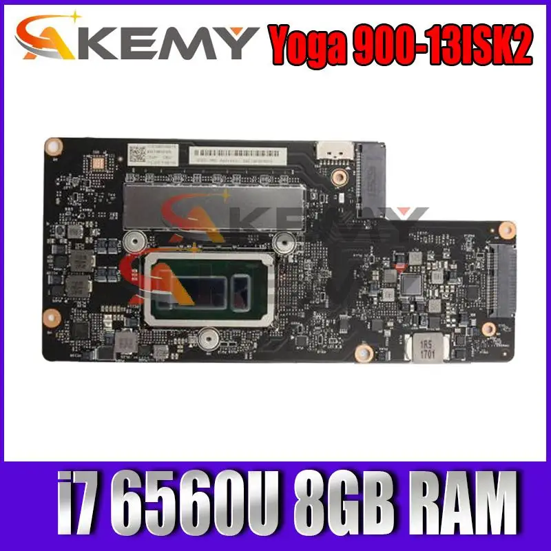 

NM-A921 For lenovo Yoga 900-13ISK2 Laptop (ideapad) motherboard with CPU i7 6560U 8GB RAM FRU 5B20L34661 100% Fully Tested