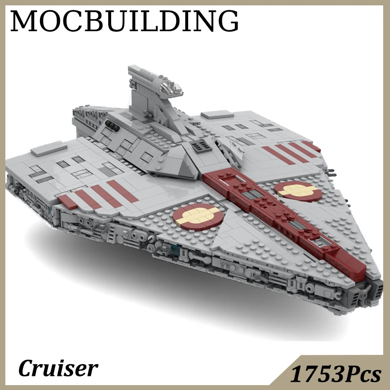 Cruiser Model Star Movie MOC Building Block Bricks Puzzle Toys for Kids Birthday Gift