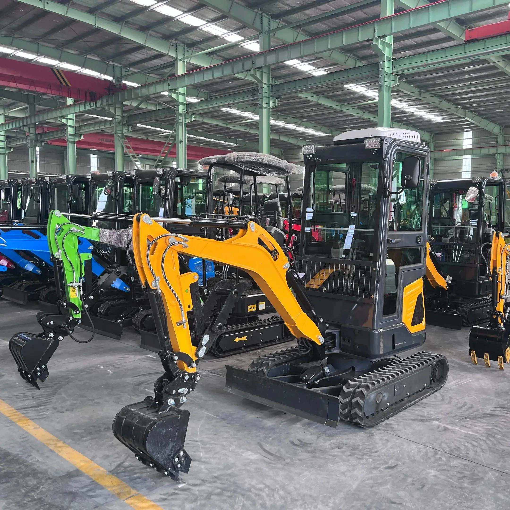 

Excavator 2 tons 2.2 tons diesel hydraulic small micro track bag excavator Mini excavator for sale