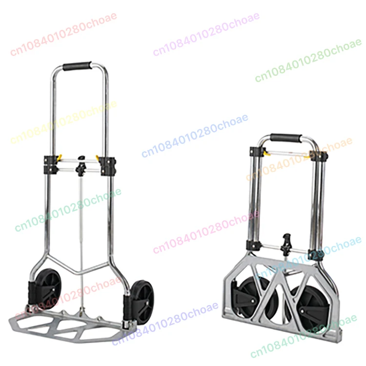 

New Arrival 100Kg Truck Utility Folding Hand Trolley Cart With 17 Cm Dia Pneumatic Wheels (1Pcs)