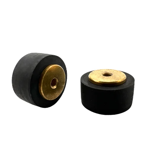 13x8x6x2 Copper Core Rubber Pinch Roller Belt Pulley For Sharp 700 777 800 Sanyo 4500 Audio Radio Recorder Tape Deck Movement