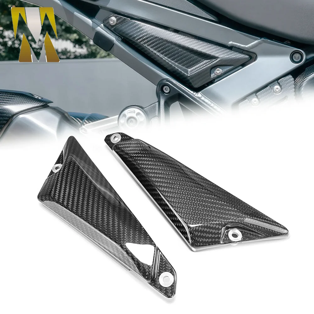 

Motorcycle Carbon Fiber Compatible with BMW R1300GS Adventure R1300GSA 2024+ Rear Seat Side Panels Cover Fairing Accessories