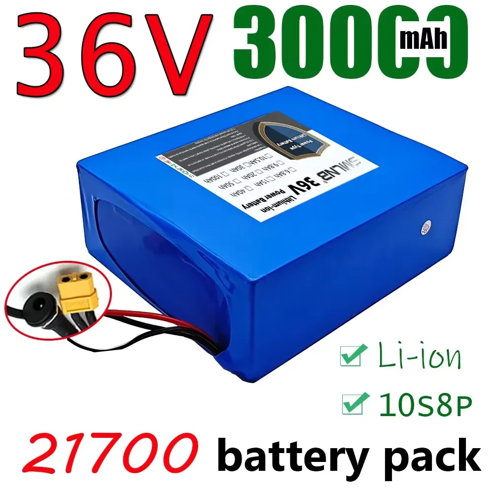 

10S8P 36V 50Ah 21700 lithium battery pack built-in BMS , uitable for Scooters, bicycles, various modes of transportation