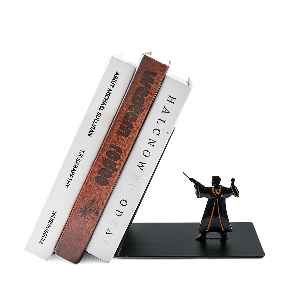 Harry Potter Heavy Duty Metal Bookends For Office Desk Student Desks Home Decor Great Gift Giving Desktop Ornament