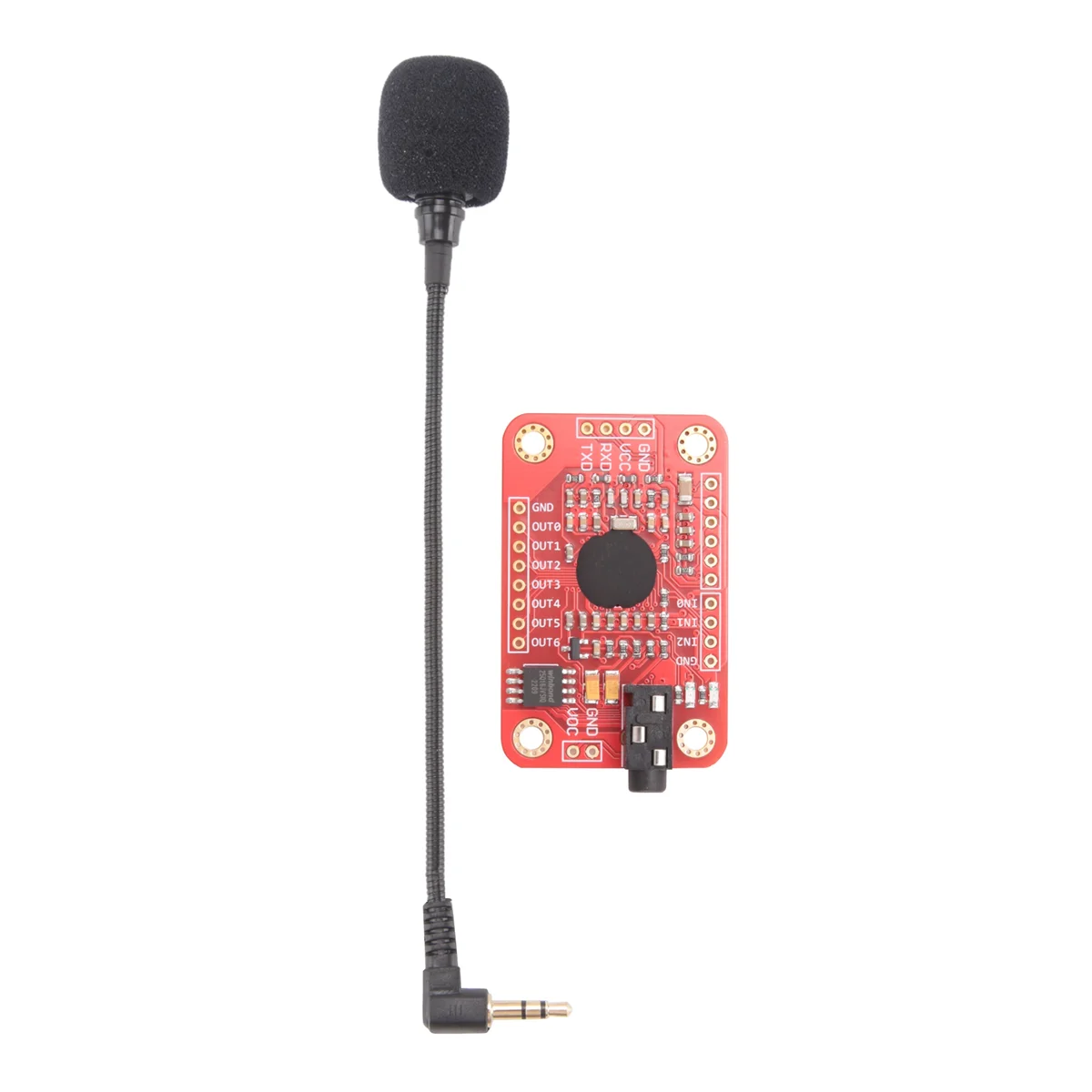 

Voice Recognition Module V3 Speed Recognition Compatible with Ard for Support 80 Kinds of Voice Sound Board