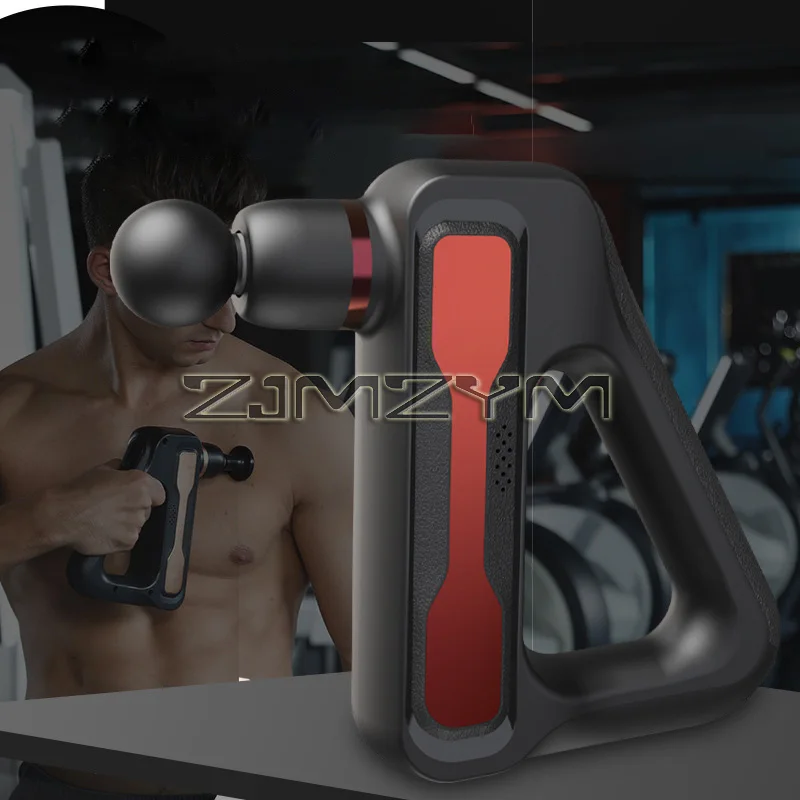 مسدس تدليك كهربائي لتخفيف آلام العضلات ، مسدس اللفافة ، الأنسجة العميقة ، الرقبة ، الجسم ، الظهر ، العضلات ، الرياضة ، الاسترخاء ، التمرين ، 32 مستوى