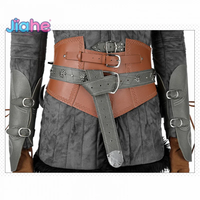 أزياء ويتشر 4 وايلد هانت سيري التأثيرية سيريلا فيونا إلين ريانون عباءة أحذية الكتف درع الدعامة مجموعة الخيال للنساء للهالوين