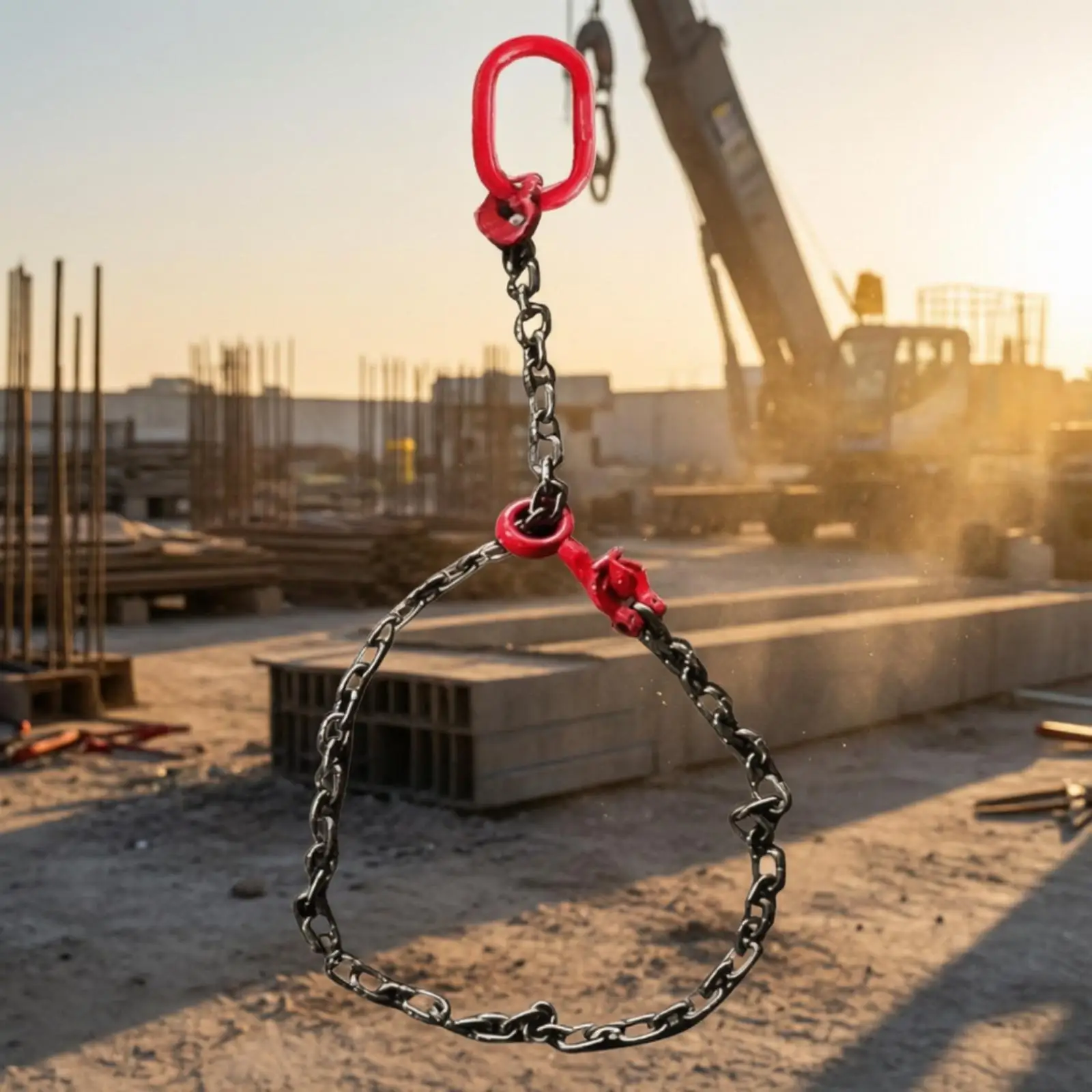 Chain Lifting Harness Industrial-Grade Steel Chain Harness High Load Capacity