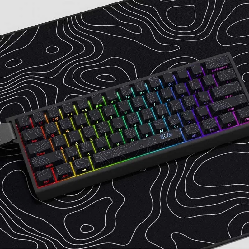 Side Gravura Backlit Keycaps para teclado mecânico, Wooting Cherry Profile, PBT, MX Switch, compatível com 68, 87, 104 chaves