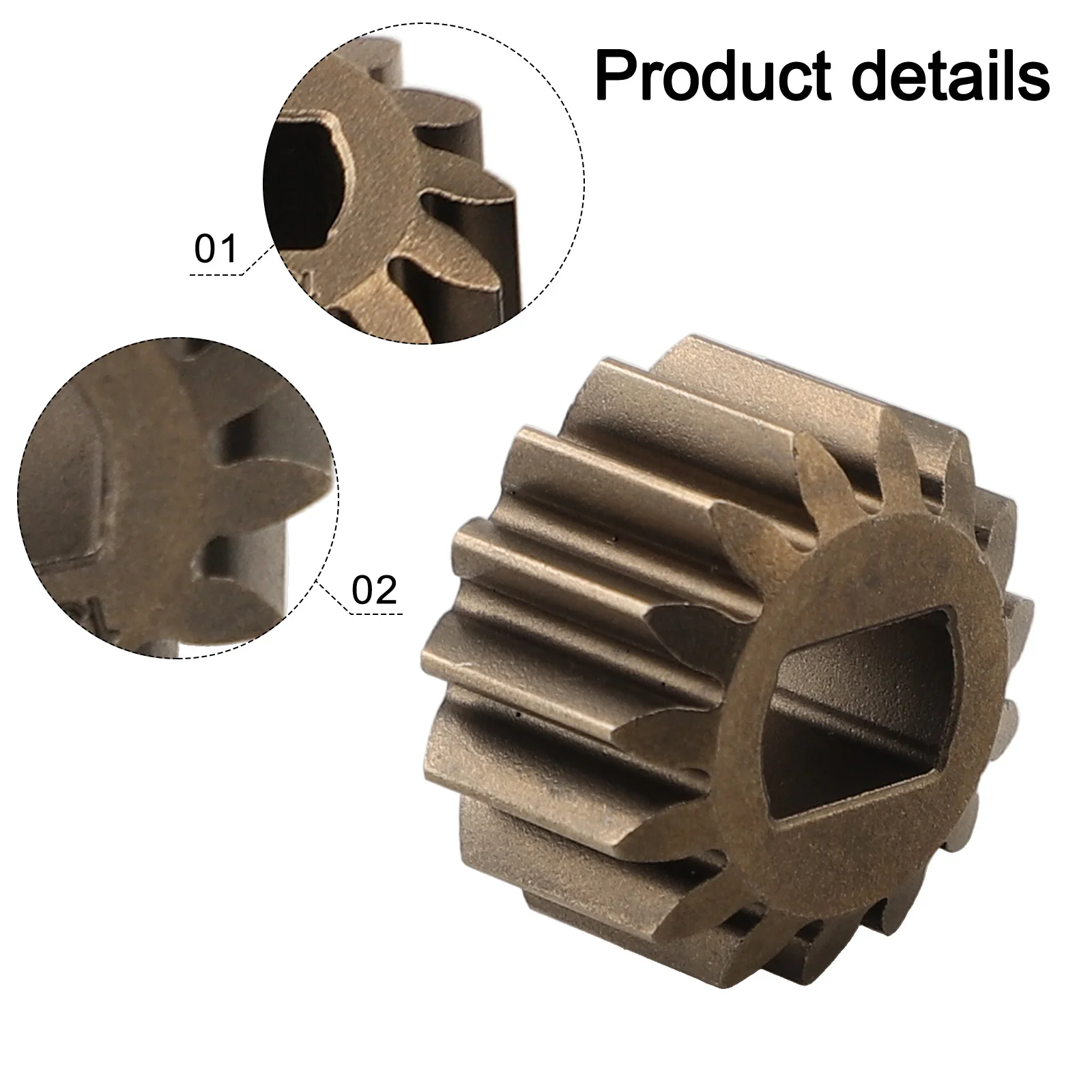 2pcs Pinion Gear for 10641 10641C 10642 10642C 10644C Industrial Use Replacement Part Compatible with 131-5399 Design