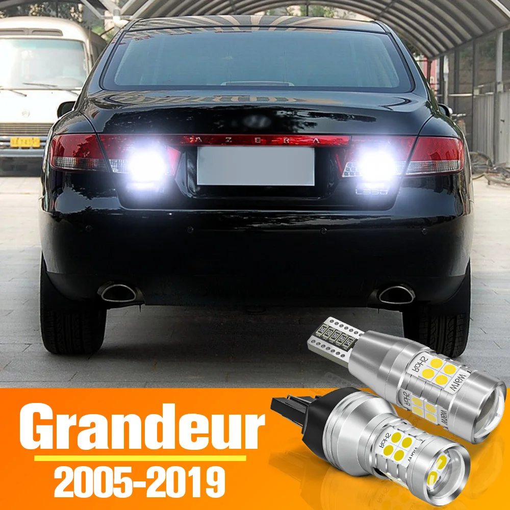 2x LED Reverse Light For Hyundai Grandeur TG IG HG Accessories Bulb 2005-2020 2012 2013 2014 2015 2016 2017 2018 Backup Back up