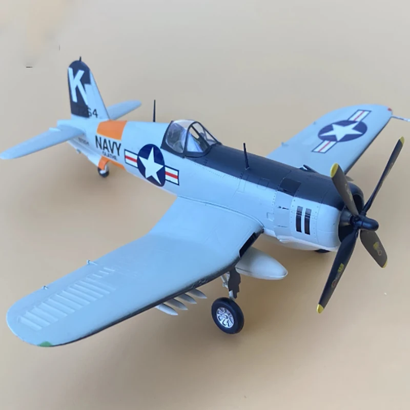 

1:72 Scale F4U fighter finished aircraft simulation model Static commemorative display Souvenir gifts for adult boy