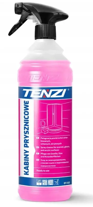 Tenzi Reinigingsvloeistof voor Douchecabines Acrylglas Fittingen 1L